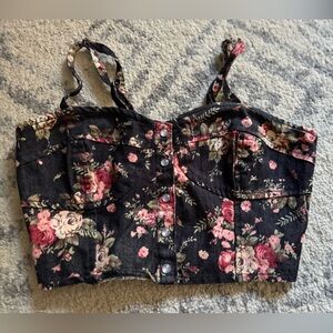 Floral Crop Top